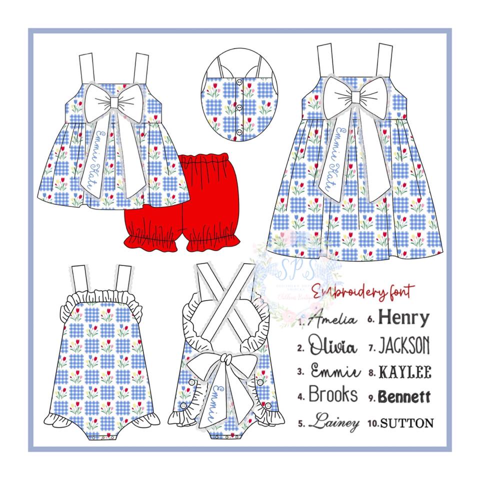 Bows + Tulips Collection