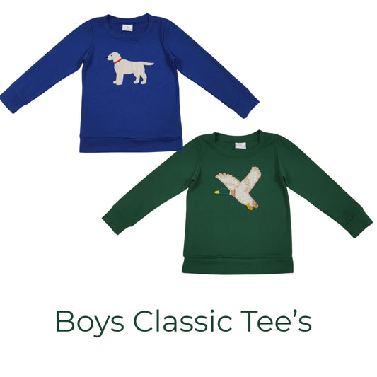 Boys Classic Tee's