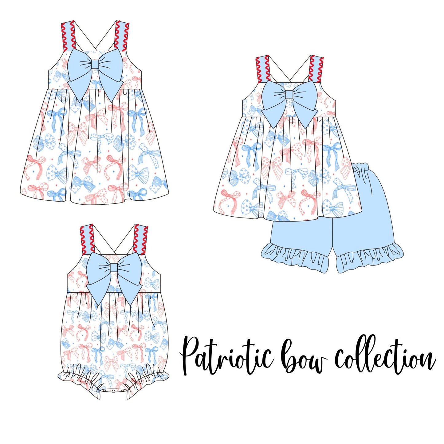 Patriotic Bow Collection