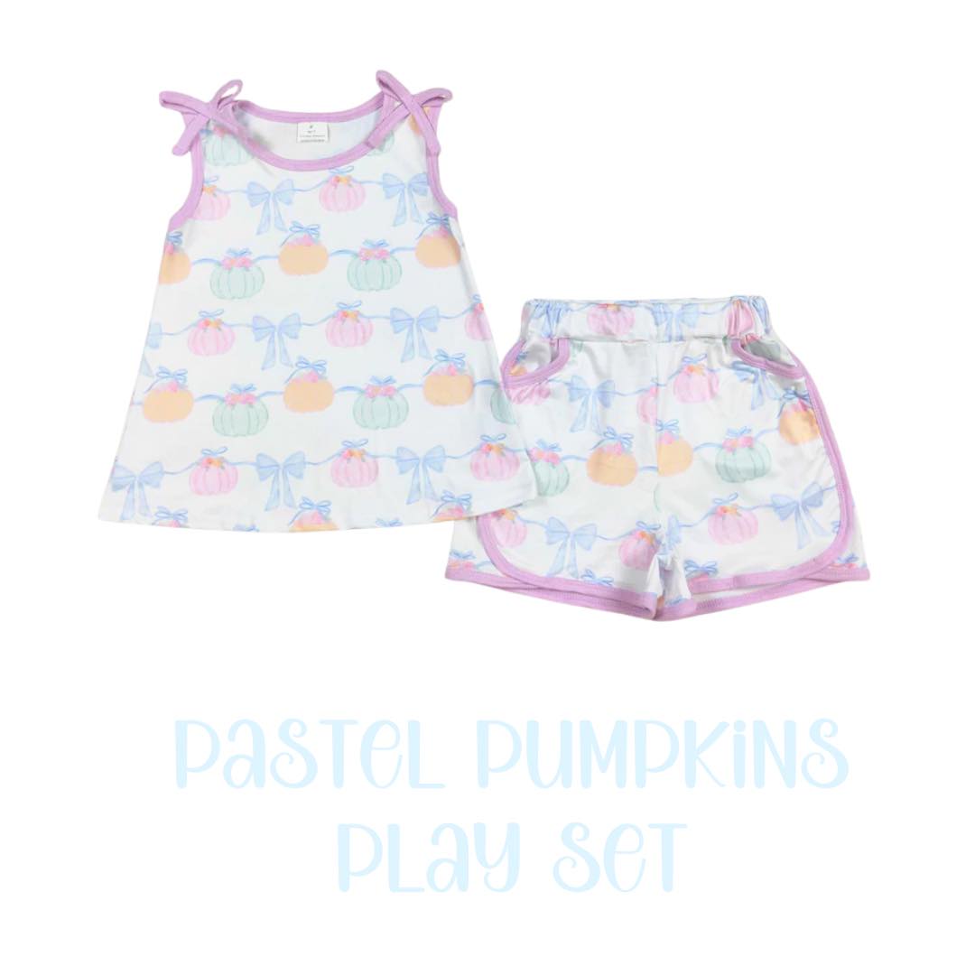 Pastel Pumpkin Play Set