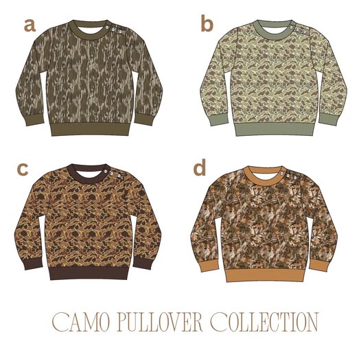 Camo Pullover Collection