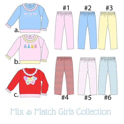 Girls Mix & Match Collection